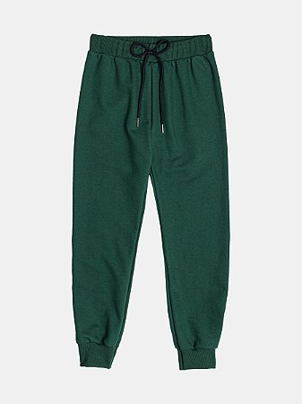 CALÇA MOLETON VERDE - YOUCCIE