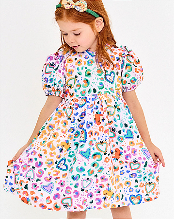 VESTIDO POP PRINT LILAS