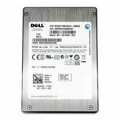 SSD DELL SATA 100GB – 5S71000-0D3 MZ5S7100XMCO-000D3 0W09G0