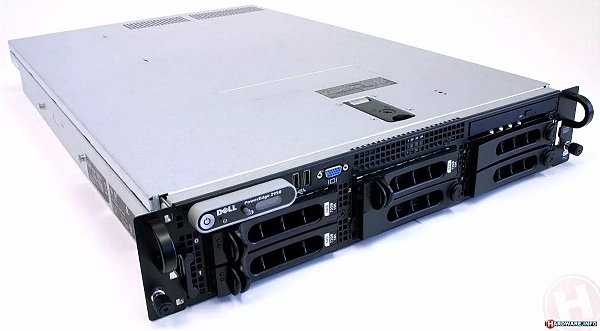 SERVIDOR DELL POWEREDGE 2950 2X QUAD-CORE E5410 8GB RAM 2X500GB