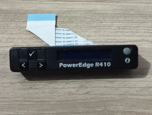 Painel Controle Dell R410 + Visor + Cabo Flat