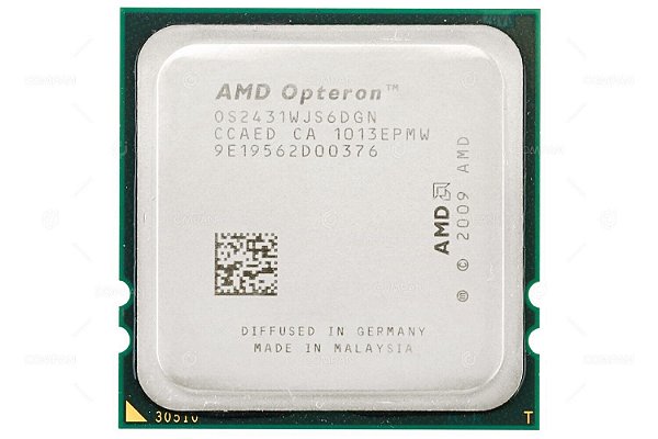 PROCESSADOR AMD OPTERON SIX-CORE 2431 2.4GHZ 6MB CACHE - OS2431WJS6DGN