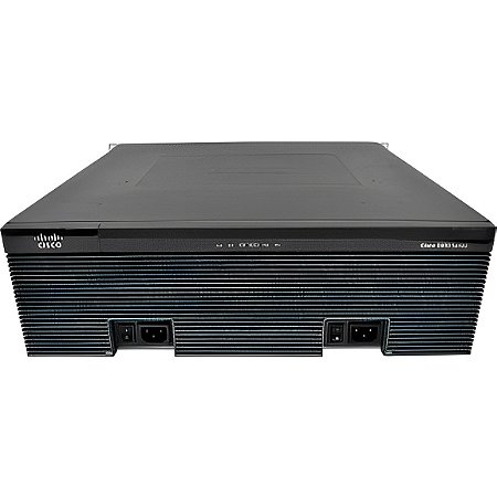 Roteador Cisco 3900 Series Spe150/k9 Preto E Azul 100v/240v