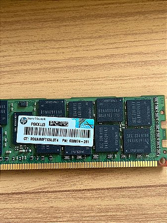 Memória Ram Hp Para Servidor 16gb 2rx4 M393b2g70bh0