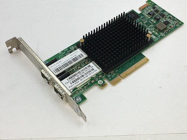 Placa Hba Ibm Emulex 16gb Dual Port P/ Alto 00e3496 Lpe16002