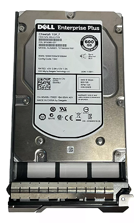 DELL HD SAS 600GB EqualLogic 6Gbps 3.5 15K 00VX8J