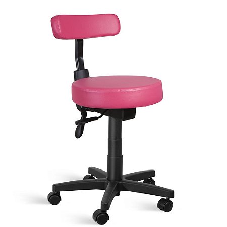 Cadeira Mocho Back System Couríssimo Rosa