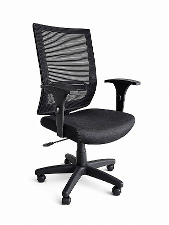 Cadeira Jupter Presidente Relax Metal Capa BR Tecido Preto