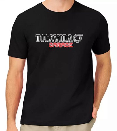 Camiseta arrancada preta tcv