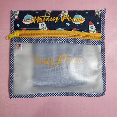 Porta Escova Dental/ Multiuso  (com toalhinha)