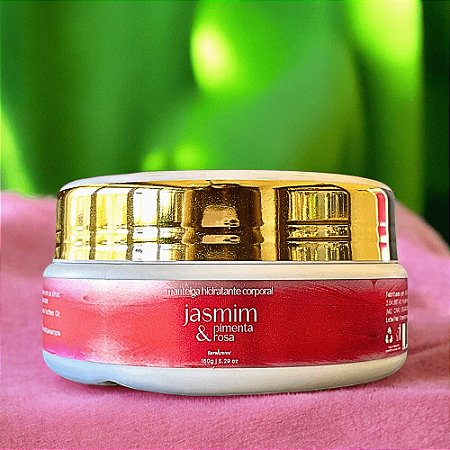 Manteiga Hidratante Corporal Jasmim e Pimenta Rosa 150g