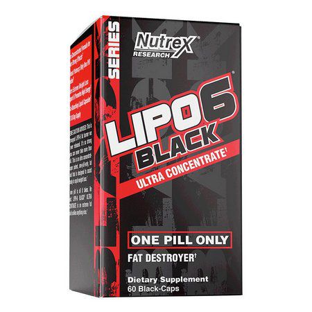 Lipo 6 Black Ultra Concentrado (60 Cápsulas) - Nutrex