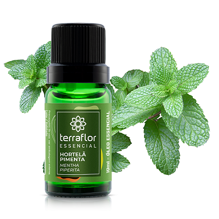Óleo Essencial Hortelã Pimenta 10ml - Terra Flor