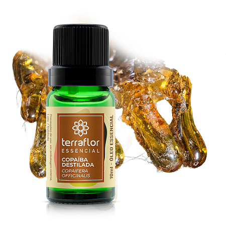 Óleo Essencial Copaíba Destilada 10ml - Terra Flor