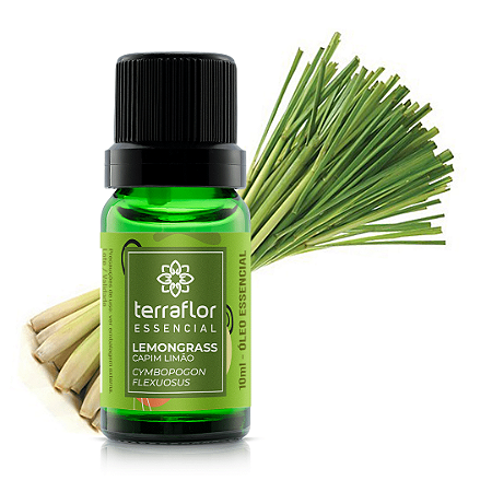 Óleo Essencial Lemongrass (Capim Limão) 10ml - Terra Flor