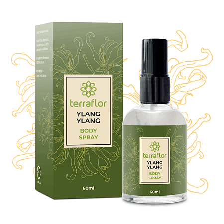 Body Spray Ylang Ylang 60ml - Terra Flor