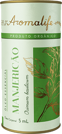Óleo Essencial Manjericão Orgânico 5ml - Aromalife