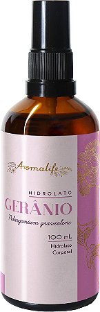 Hidrolato Gerânio 100 ml - Aromalife