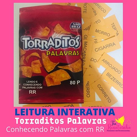 Leitura Interativa - Torraditos Palavras com RR