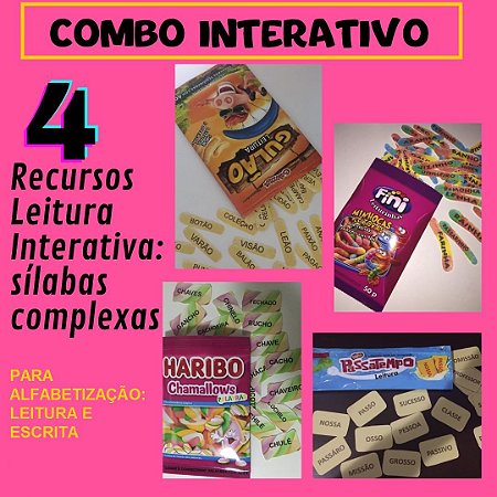 COMBO INTERATIVO-RECURSOS PEDAGÓGICOS
