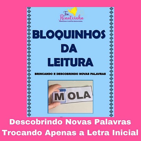 BLOQUINHOS DA LEITURA
