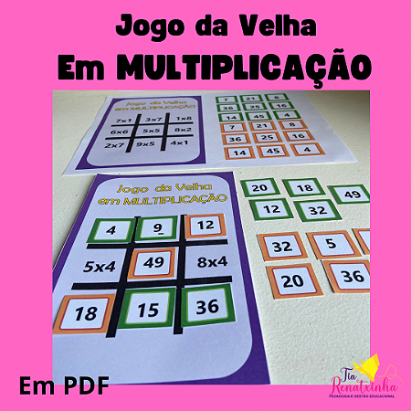 Jogo da Velha da Multiplicação