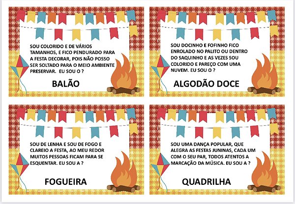 Adivinhas Juninas