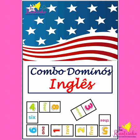 Combo Dominós Inglês