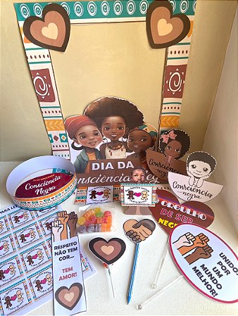 Kit Lembrancinhas Consciência Negra
