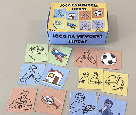 Jogo da Memória Libras