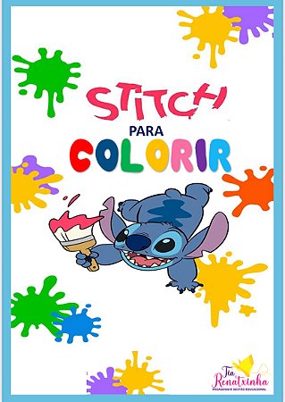Stitch Para Colorir