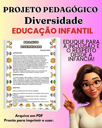 Projeto Pedagógico- Diversidade