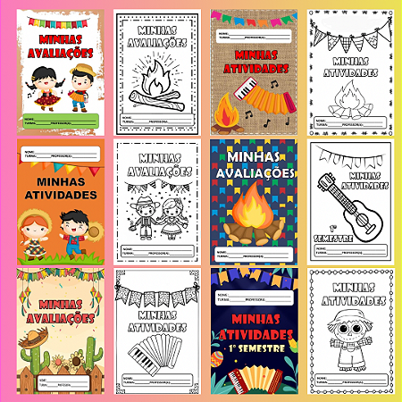 Capas Atividades & Avaliações Juninas