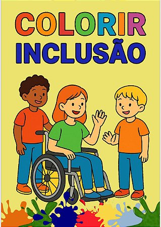 Livro Colorir Inclusão Social