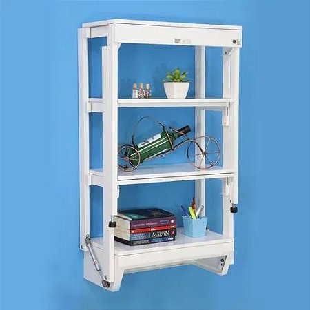 Mesa-estante Articulavel Base Branco