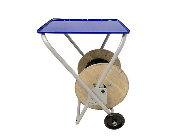 CARRINHO DE BOBINA DROP COM MESA