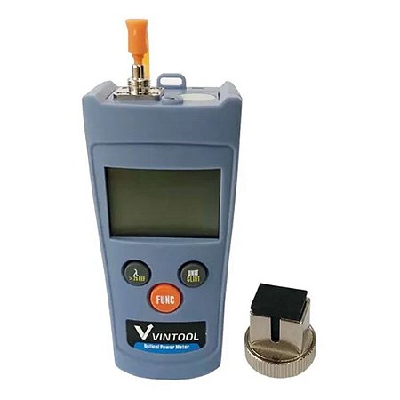MINI MEDIDOR DE POTÊNCIA FIBRA ÓPTICA POWER METER FTTH TELECOM