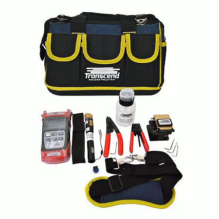 KIT FTTH FERRAMENTAS FIBRA ÓPTICA TRANSCEND