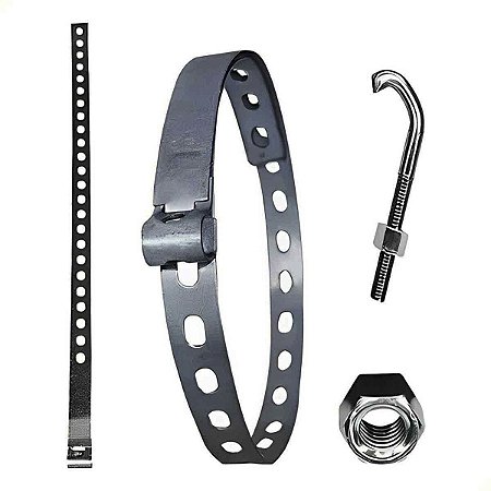 BAP 03 1200MM ABRAÇADEIRA AJUSTÁVEL PARA POSTES