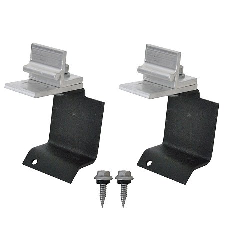 SUPORTE FIXADOR PARA PAINEL SOLAR TELHADO TRAPEZOIDAL