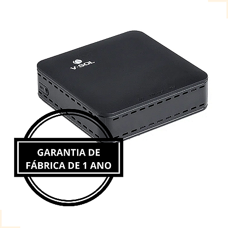 ONU VSOL HÍBRIDO GPON/EPON | V2801SG | PRETA