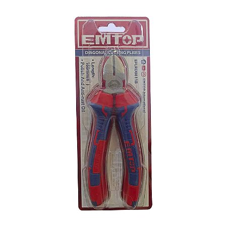 ALICATE DE CORTE DIAGONAL 6' - EMTOP