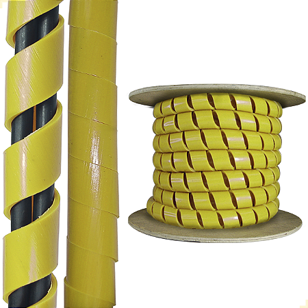 ESPIRAL | AMARELO | 1 POLEGADA 1/4 | 100 METROS