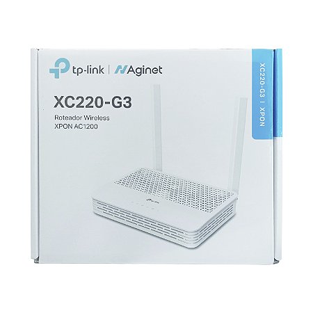 ONT ROTEADOR WIRELESS TP-LINK DUAL BAND XPON AC1200 XC220-G3