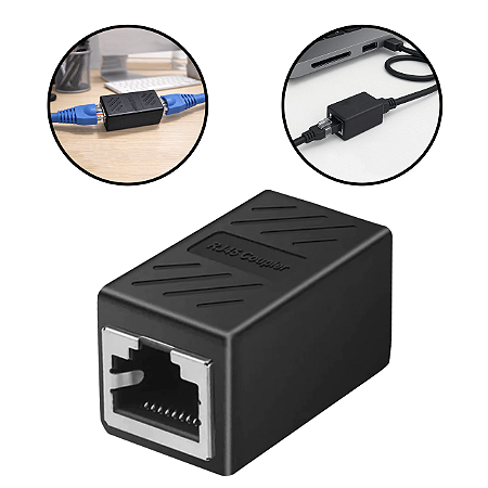 CONECTOR EMENDA RJ45