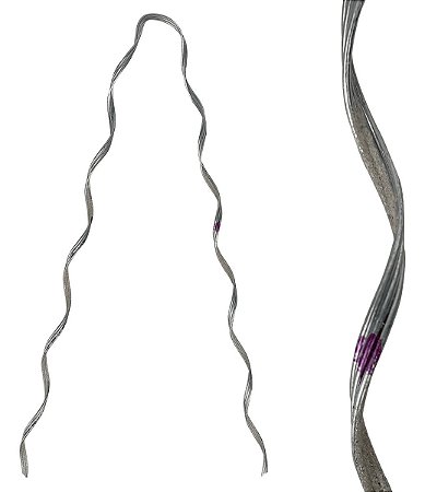 ALÇA PREFORMADA | 9,4 - 10,1 | 45 CM | 3 FIOS | PÚRPURA - 10 UNIDADES