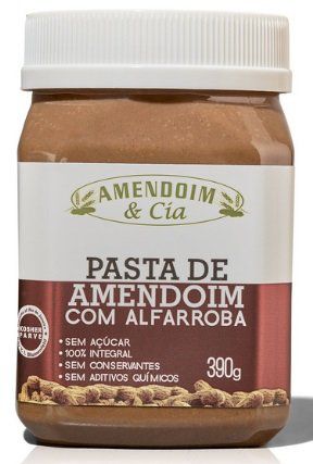 Pasta de Amendoim com alfarroba - 390g