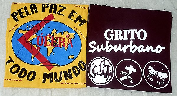 KIT 2 CAMISETAS PUNK ROCK SP.