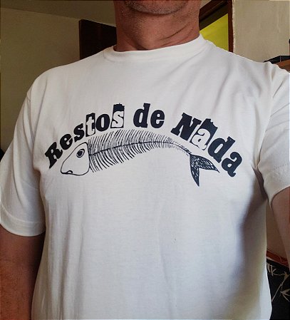 CAMISETA RESTOS DE NADA BANDA PUNK ROCK 1977