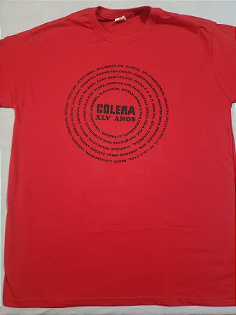 CAMISETA COLERA 45 ANOS COMEMORATIVA
